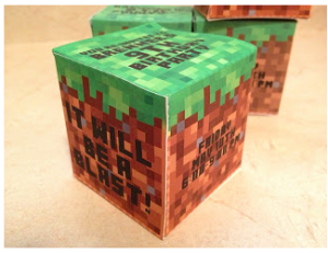 Minecraft convite box