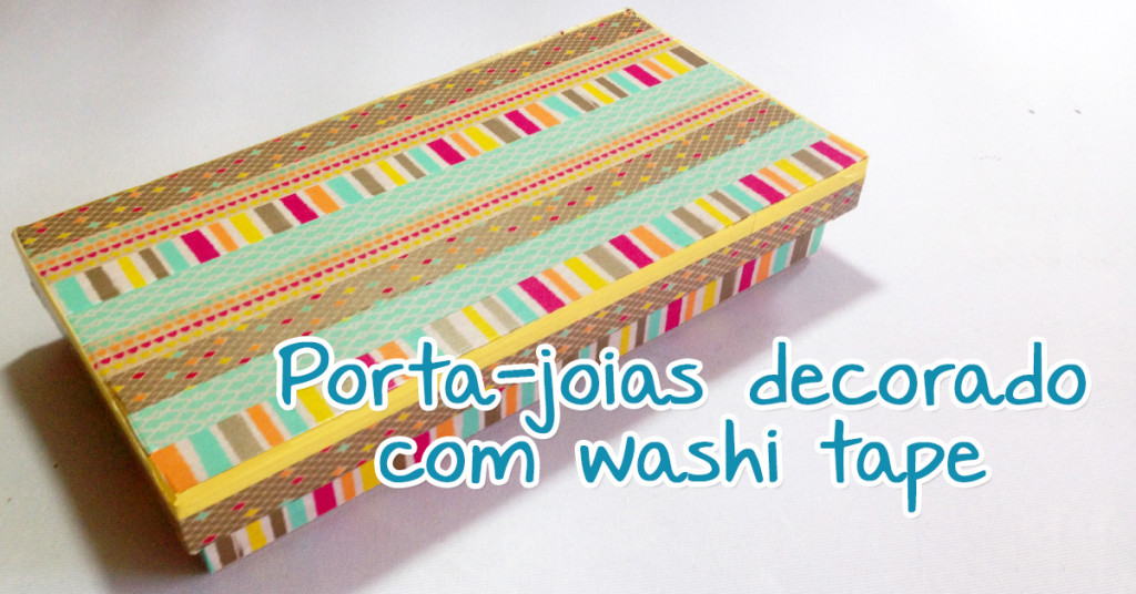 Porta-joias decorado