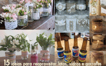 15 ideias de reciclagem