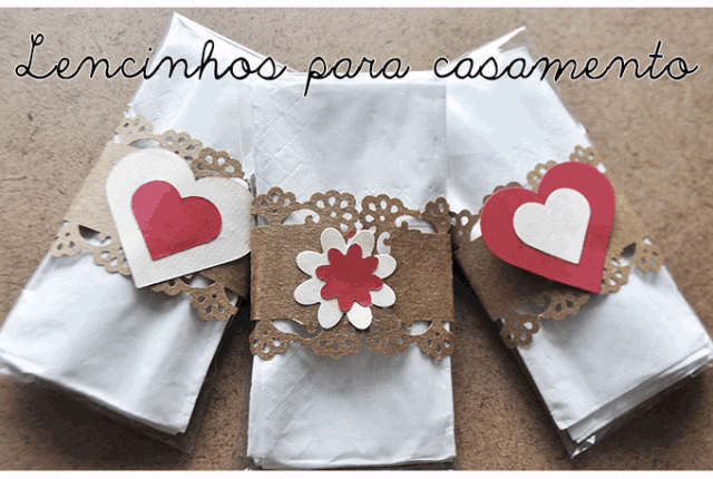 Lencinhos para casamento